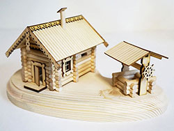 Новинки!!! Встречайте деревянные конструкторы фирмы Каркон из серии Карельская деревня.