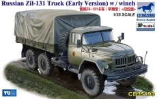 Грузовик Russian Zil-131 Truck (Early Version) w / winch (Bronco Models) 1/35 hfy101028