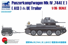 CB35030SP Танк Panzerksmpfwagen Mk IV.744(E) (A13) & UE Fuel Tank Trailer (Bronco Models) 1/35
