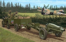 Автомобиль British Airborne 75mm Pack Howitzer & 1/4 Ton Truck w/Trail (Bronco Models) 1/35 hfy104886