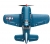 Радиоуправляемый самолет WLTOYS XK F4U Corsair A500 6-Axis Gyro 2.4GHz - XK-A500