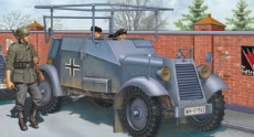 Бронеавтомобиль German Adler Kfz.14 Radio Car (Bronco Models) 1/35 hfy51599