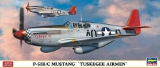 P-51B/C Mustang Tuskegee Airmen Limited Edition (HASEGAWA) 1/72
