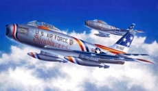 09969 Самолет F-86F-35 Skyblazers (HASEGAWA) 1/48