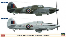 SEA HURRICANE Mk.IB/Mk.IIC COMBO (Two kits in the box) (HASEGAWA) 1/72
