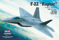 80210 Самолет F-22A "Raptor" (Hobby Boss) 1/72