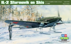 83202 Самолет IL-2 Sturmovik on Skis (Hobby Boss) 1/32