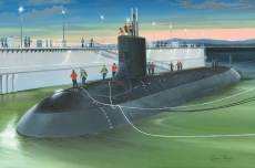 Подводная Лодка USS Virginia SSN-774 (Hobby Boss) 1/350
