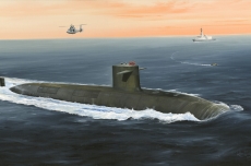 Подводная лодка French Navy Le Triomphant SSBN (Hobby Boss) 1/350
