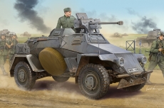 Бронеавтомобиль German Le.Pz.Sp.Wg Sd.Kfz.221 Leichter Panzerspahwagen-Early (Hobby Boss) 1/35
