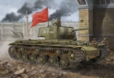 Russian KV-1 Model 1942 Simplified Turret Tank (Hobby Boss) 1/48
