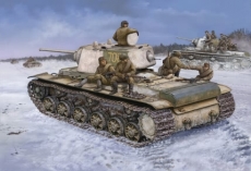 Russian KV-1 Model 1942 «Heavy Cast Turret» Tank (Hobby Boss) 1/48
