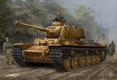 German Pz.Kpfw KV-1 756( r ) tank (Hobby Boss) 1/48
