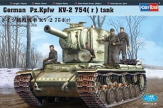 German Pz.Kpfw KV-2 754( r ) tank (Hobby Boss) 1/48
