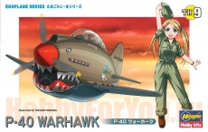 EGG PLANE P-40 WARHAWK(HASEGAWA)
