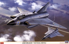 SAAB J35D Drakken NAtural Metal (HASEGAWA) 1/48
