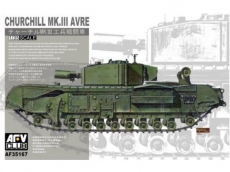 Churchill MK. III AVRE, масштаб 1:35
