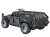 Радиоуправляемый конструктор CADA бронированный внедорожник Fierce Warrior SUV 1/12 (561 деталь)