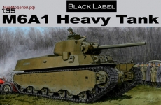 M6A1 Heavy Tank, масштаб 1:35
