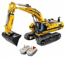 Конструктор Lepin Technics 20007 моторизированный экскаватор (аналог LEGO Technic 8043)