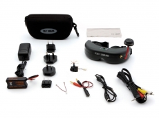 FPV комплект: камера Ultra Micro FPV, очки FPV, аксессуары