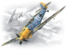 72131 Самолет Messerschmitt Bf 109E-3 (ICM) 1/72