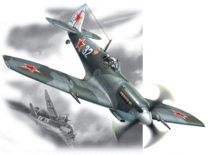 48066 Самолет Spitfire LF.IX Истребитель ВВС СССР (ICM) 1/48