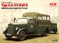35403 Немецкий лёгкий пожарный автомобиль 2МВ Typ 2.5-32 KzS 8 (ICM) 1/35