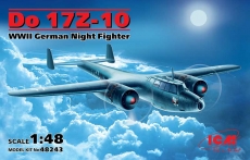 48243 Самолёт Do 17Z-10 германский ночной истребитель (ICM) 1/48