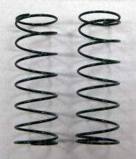 Front shock springs, Medium (1.4mm/P12)(Green)
