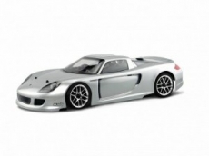 Неокрашенный кузов Porsche Carrera GT 200мм с отражателями для шоссеек 1:10