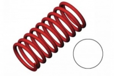 Пружина амортизатора металлическая (красная) (коэф. жестк. 2,9) 2шт