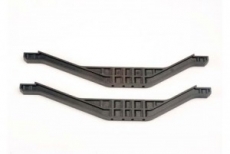Пластиковые стойки усиления шасси нижние 2шт для автомоделей Traxxas T-Maxx 2.5 (черный)