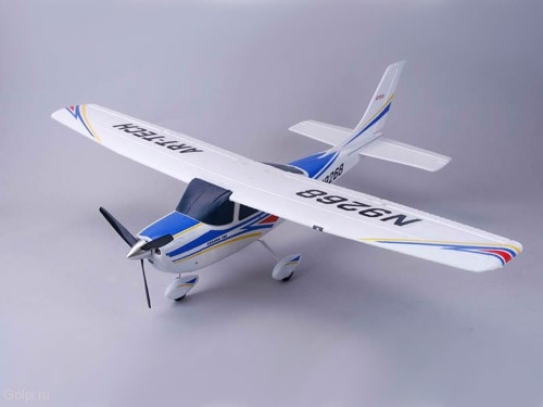 Радиоуправляемый самолет для начинающих Cessna 182 400 Class RTF 2.4G