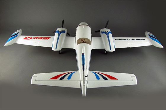 Радиоуправляемый самолёт для начинающих Dynam Cessna 310 2.4Ghz RTF