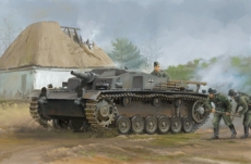 САУ WWII German Assault Gun Sturmgeschtz III Ausf E (SdKfz 142) (Bronco Models)1/35 hfy100478