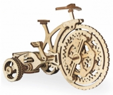 Механический 3D-пазл из дерева Wood Trick "Велосипед-визитница"