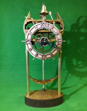 Морские деревянные часы
