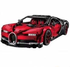 Конструктор Lepin 20086 Bugatti Chiron (красный) - Technic 42083