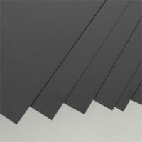 Листовой пластик Evergreen Черный1,5 мм, 1 лист 15х30 см EVG9516