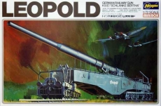 31028 Пушка Railway Gun Leopold (HASEGAWA) 1/72