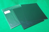 Черный полистирол 1.5 мм, лист 185х250 мм, 2 шт/упак