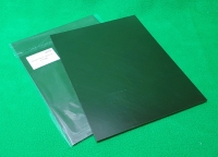 Черный полистирол 2 мм, лист 185х250 мм, 1 шт
