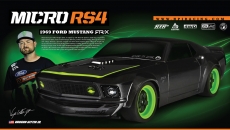HPI Micro RS4 1969 Ford Mustang Rtr-x 1/18