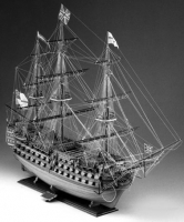 Чертеж корабля HMS Victory