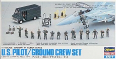 Пилоты U.S. PILOT/GROUND GREW SET (HASEGAWA) 1/72
