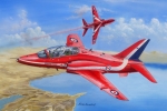 Самолет RAF Red Arrows Hawk T MK.1/1A (Hobby Boss) 1/48 hfy104091