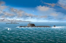 Подводная лодка HMS Astute (HobbyBoss) 1/700
