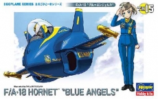 EGG PLANE F/A-18 HORNET «BLUE ANGELS» (HASEGAWA)