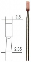 Шлифовальные насадки, цилиндр 2,5 мм, 5 шт